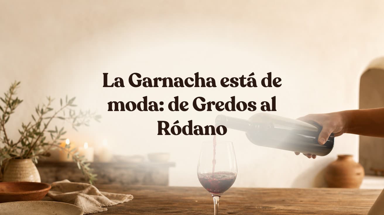 La Garnacha está de moda: de Gredos al Ródano