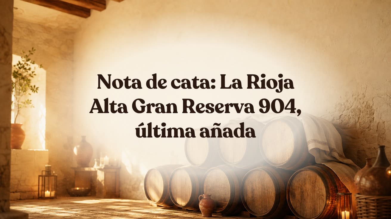 Nota de cata: La Rioja Alta Gran Reserva 904, última añada