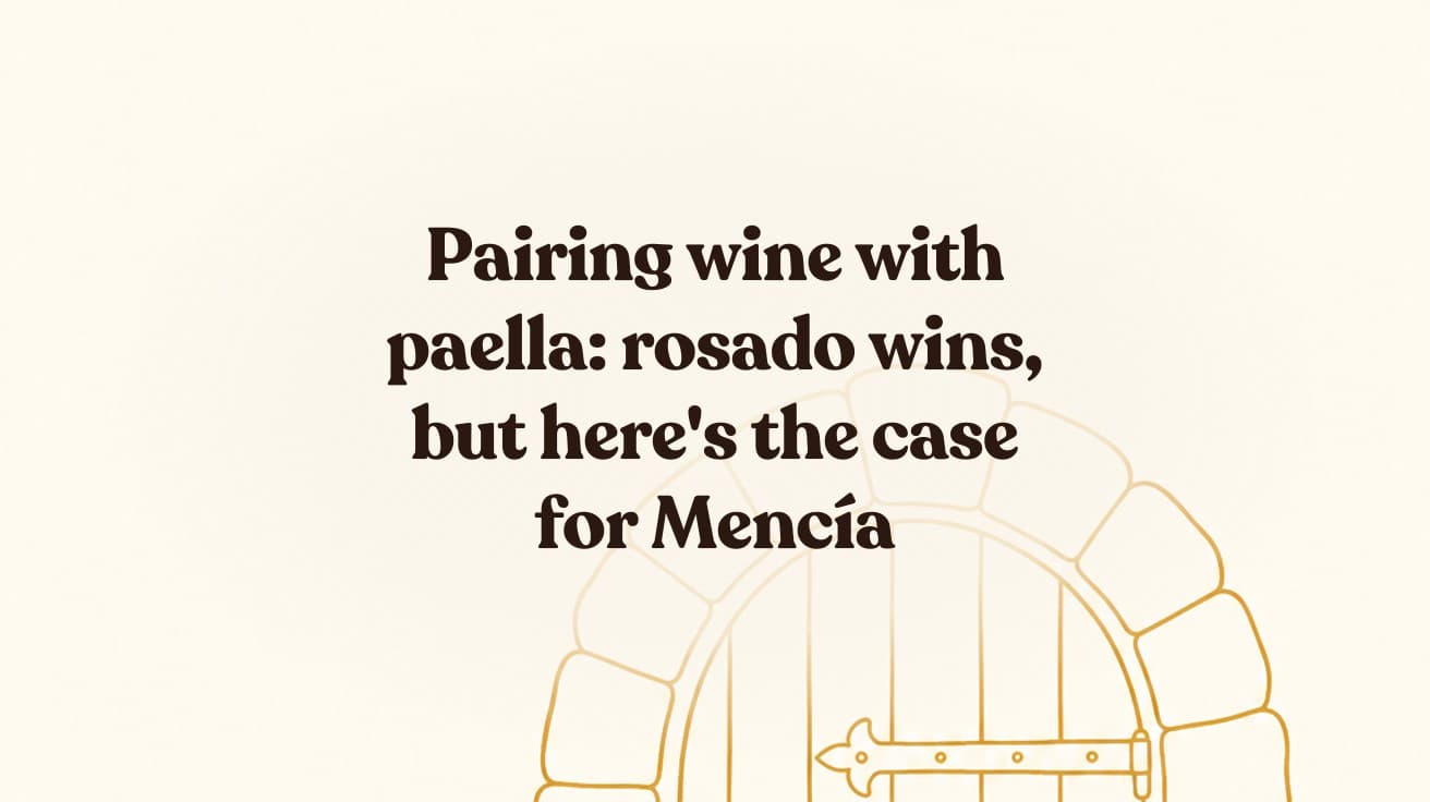 Pairing wine with paella: rosado wins, but here's the case for Mencía